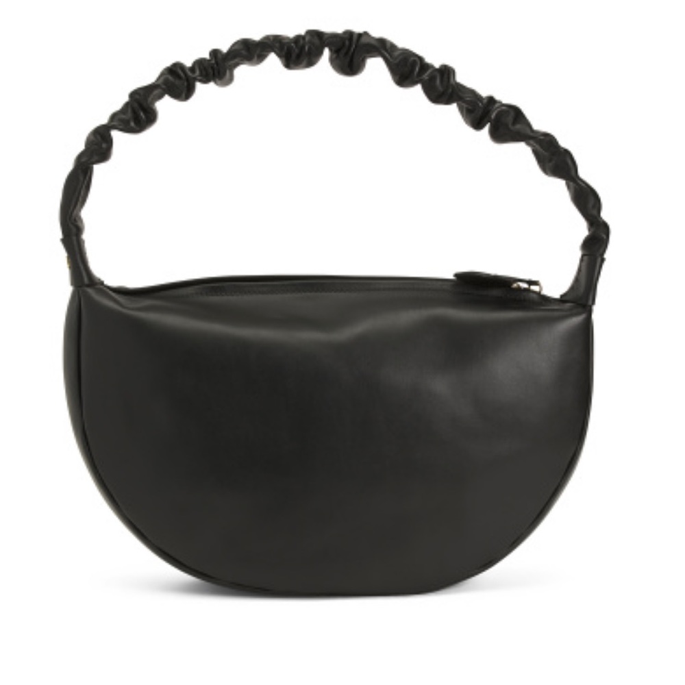 NWT-AMERAI Made In Italy Leather Large Half Moon Bag